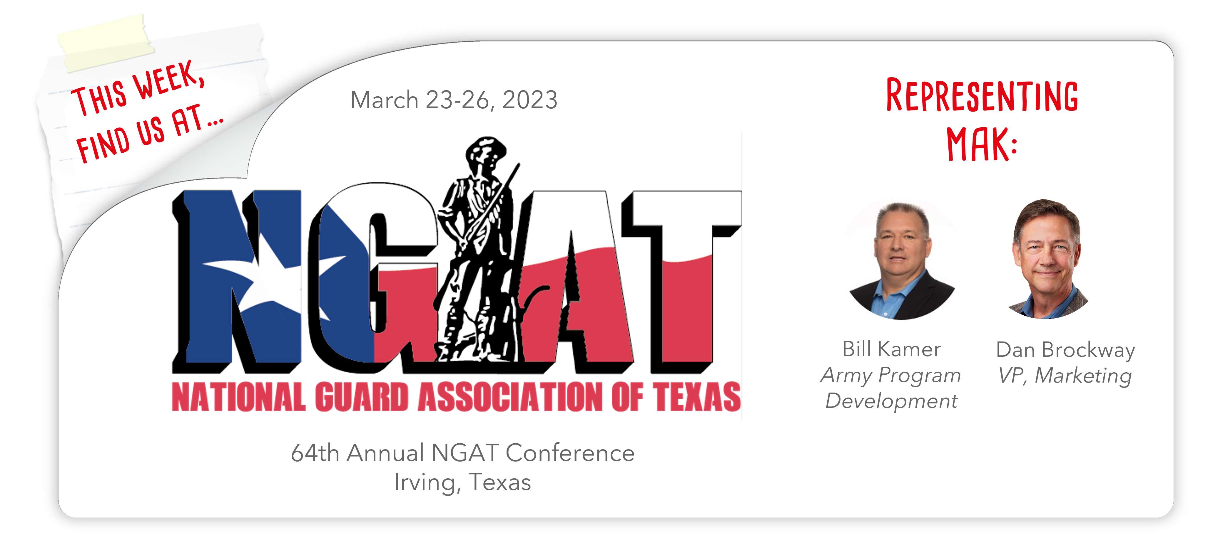 Upcoming Events - National Guard Association of Texas